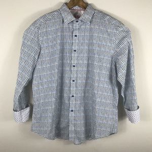 *Robert Graham Button Down Shirt Houndstooth